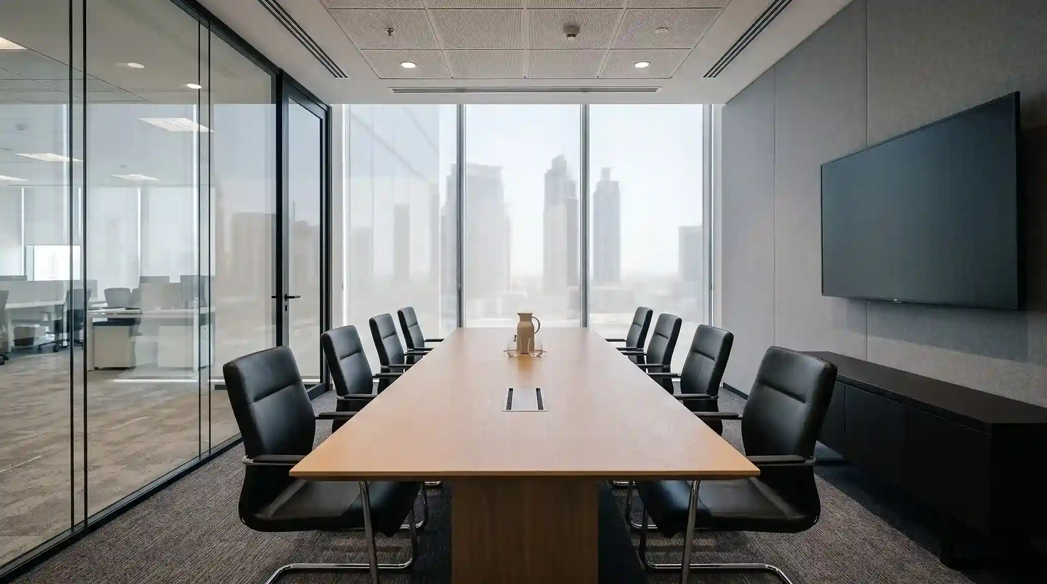 Meeting room fit-out by Samra