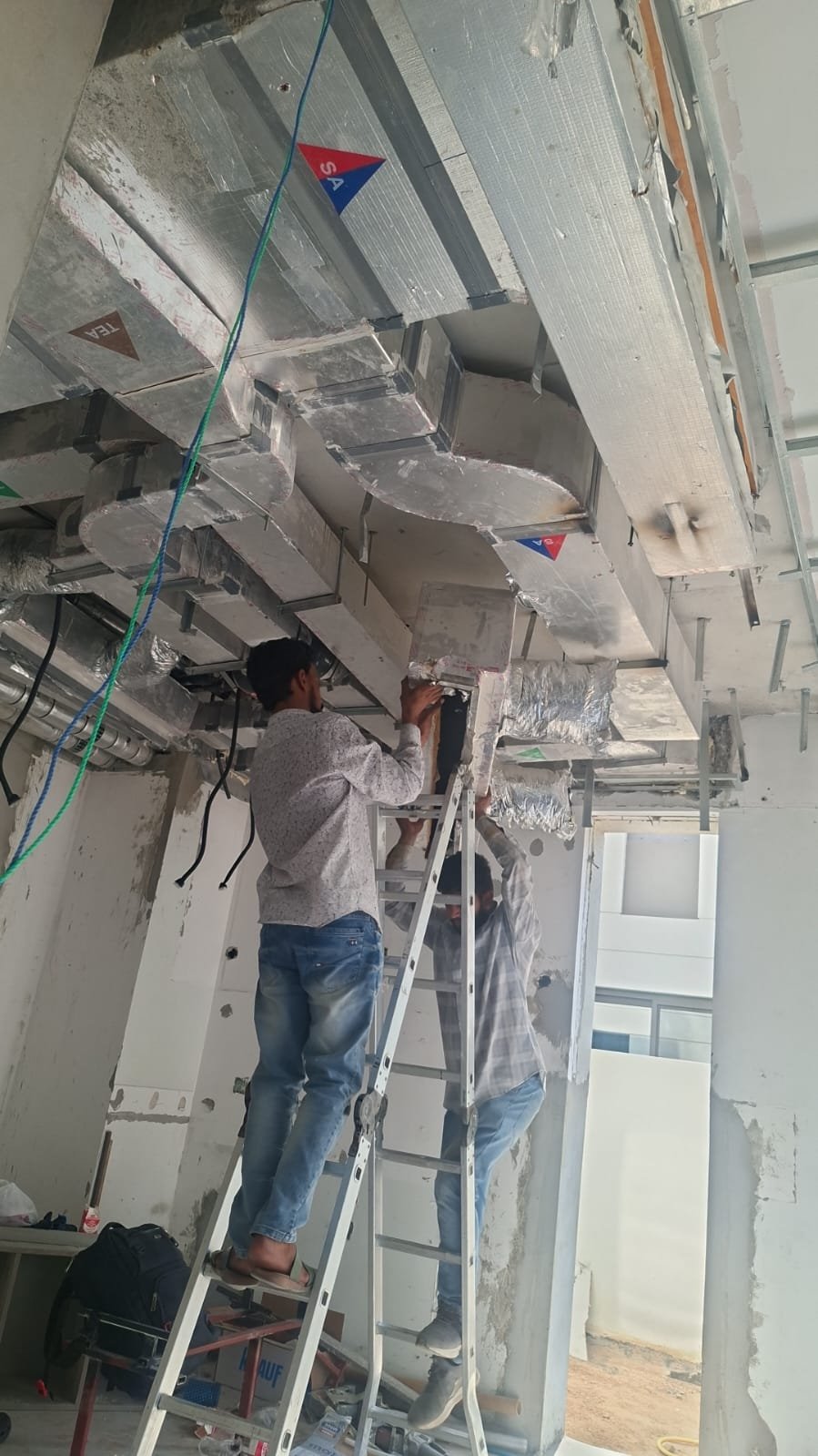Duct installation in Dubai by Samra Fitouts — job 5