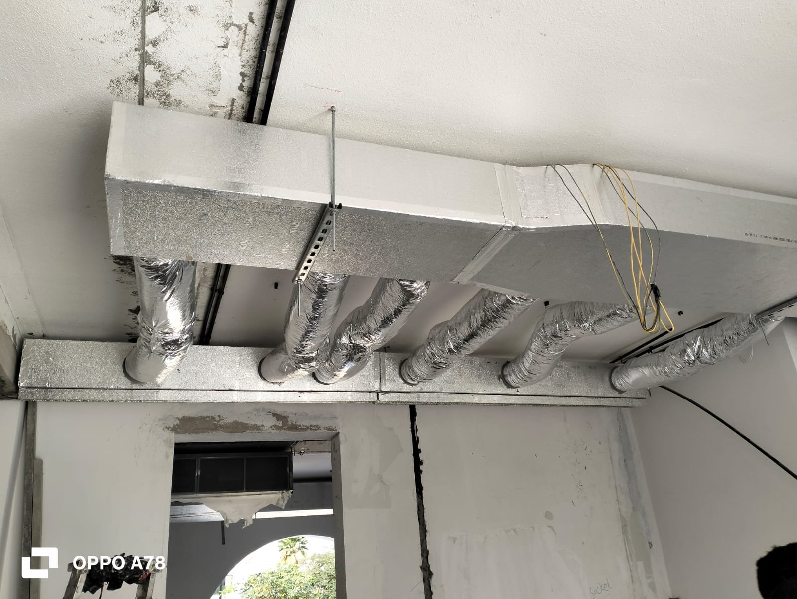 Duct installation in Dubai by Samra Fitouts — job 12