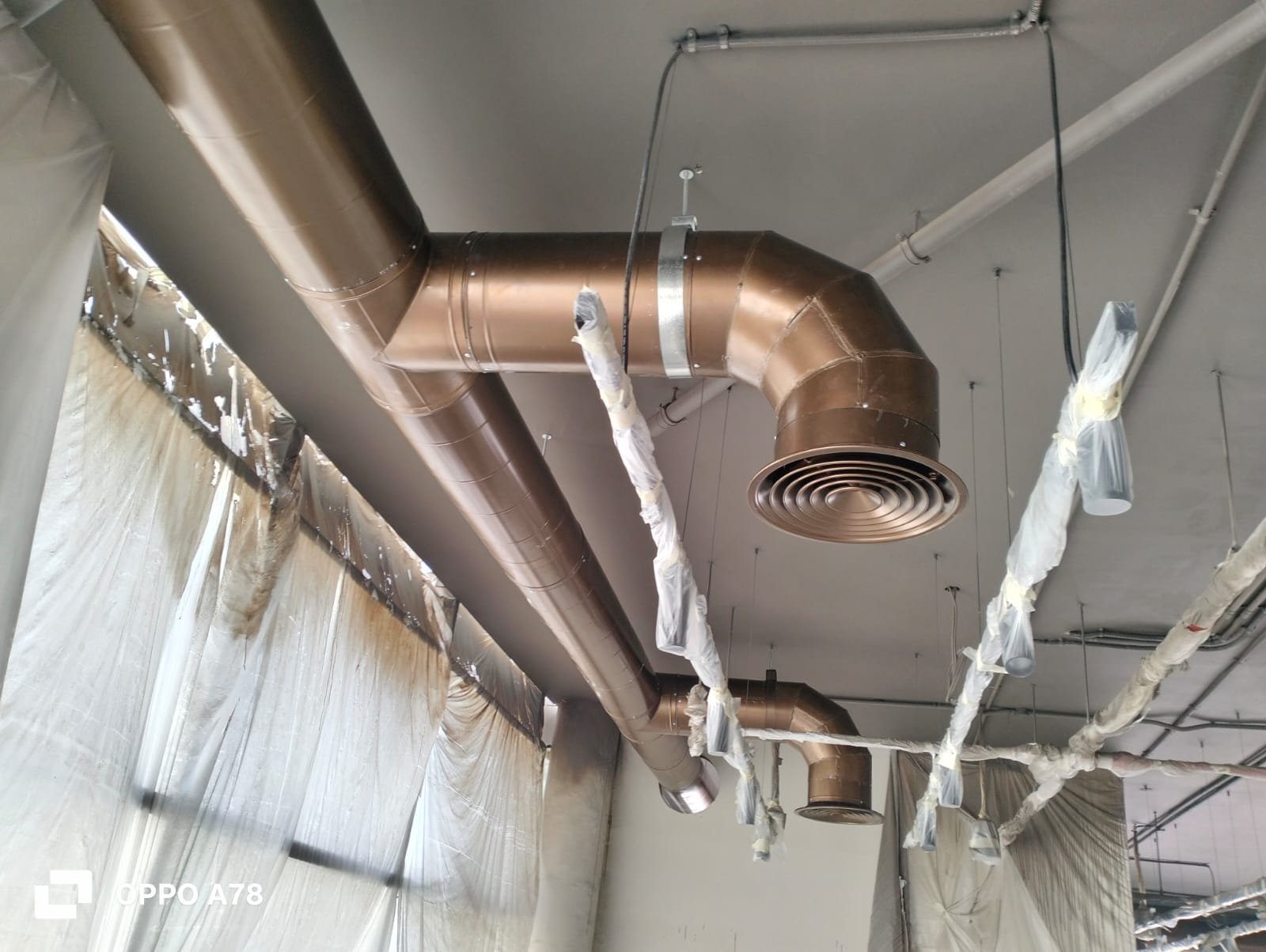 Duct installation in Dubai by Samra Fitouts — job 14