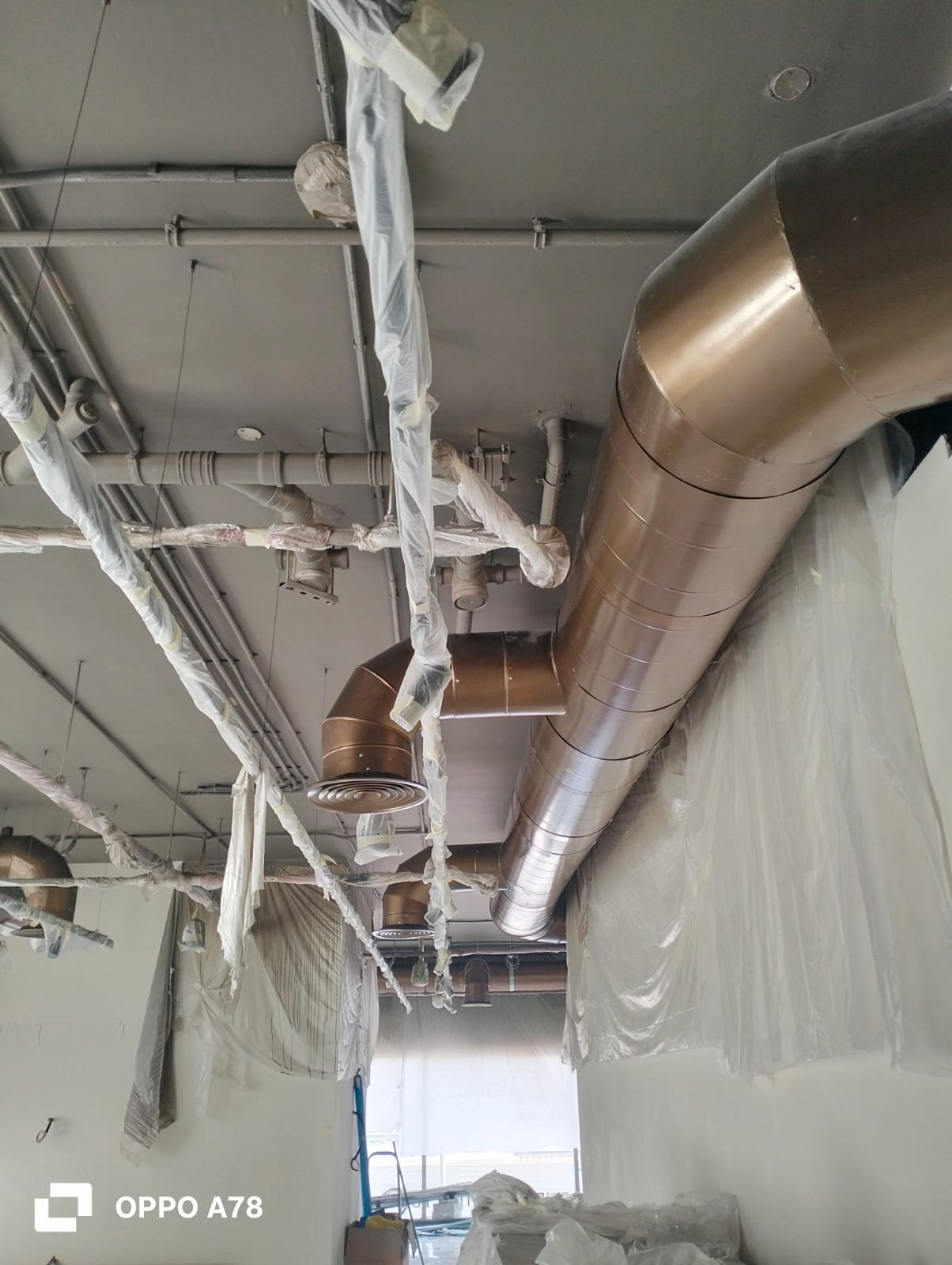 Duct installation in Dubai by Samra Fitouts — job 20