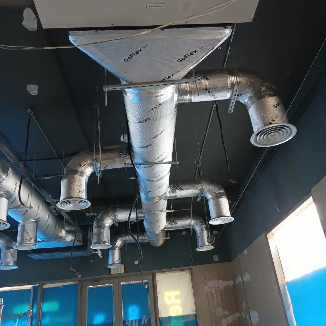 Duct installation in Dubai by Samra Fitouts — job 22