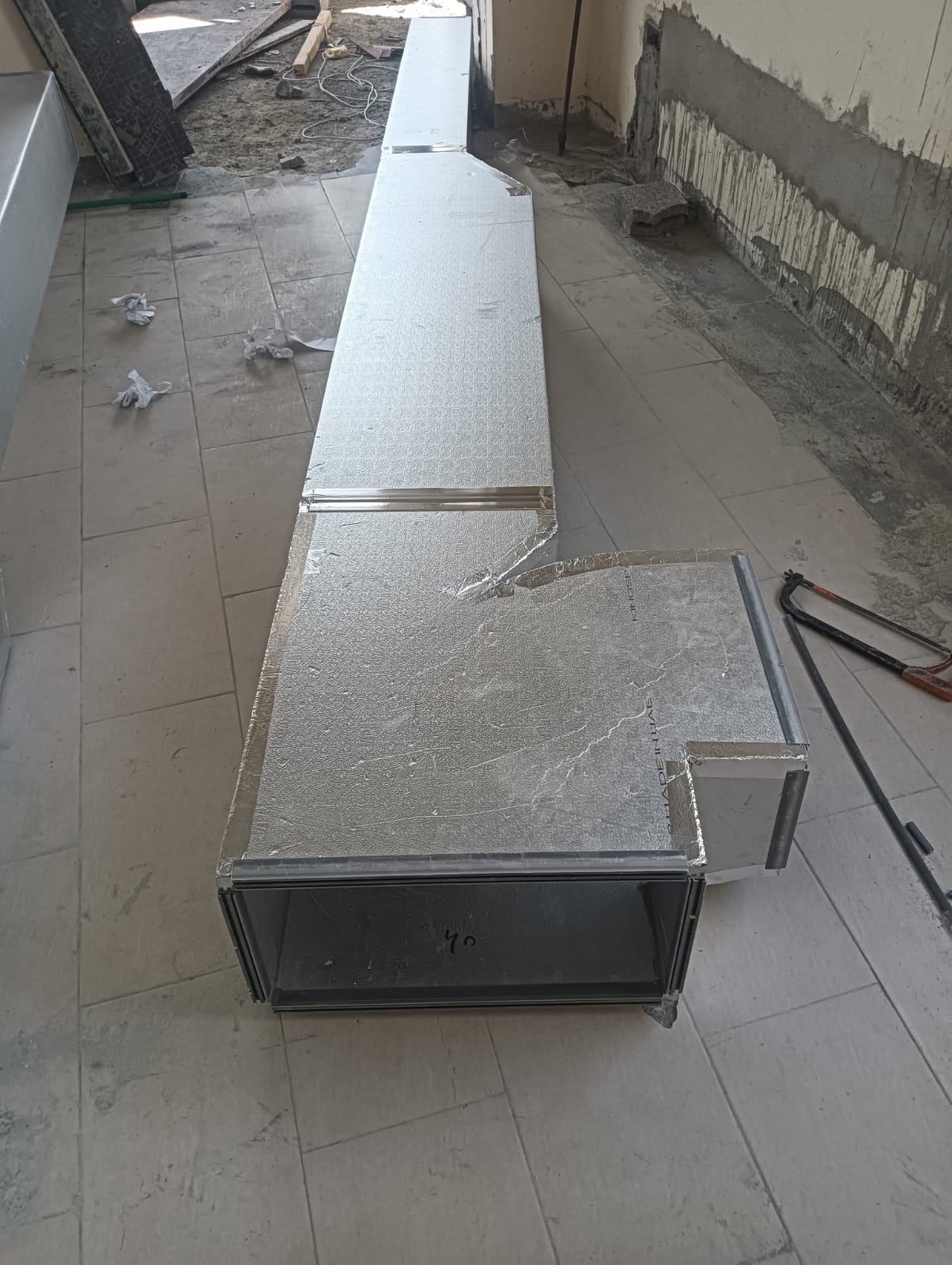 Duct installation in Dubai by Samra Fitouts — job 29