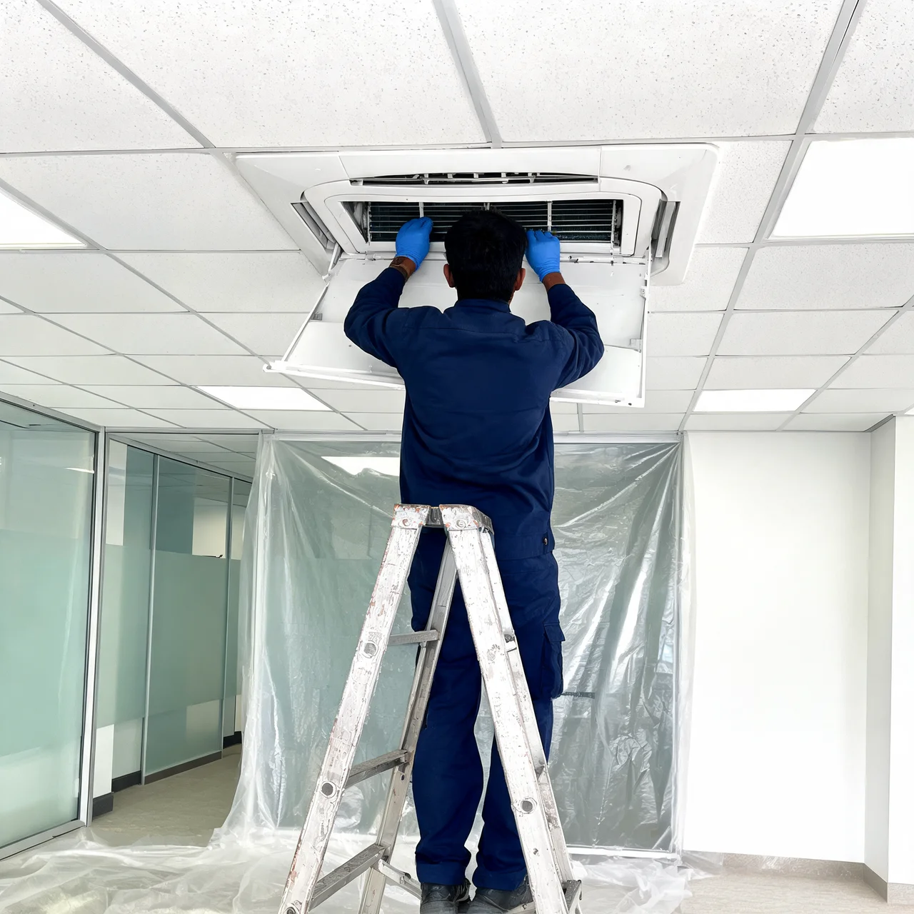 Central AC service by Samra Facilities in Dubai